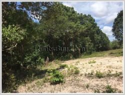 ID: 3658 - Vacant land next to concrete road for sale in Nakoun Tai Village