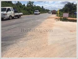 ID: 3658 - Vacant land next to concrete road for sale in Nakoun Tai Village