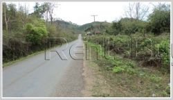 ID: 209 - Nice vacant land near Mekong River for sale Sangthong District, 30km from Vientiane