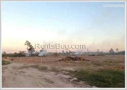 ID: 2479 - Land for sale next to canal of Ban Nonkhor.