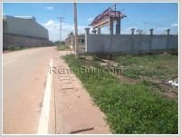Vacant land by pave road at Nongnieng Village for sale