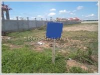 Vacant land by pave road at Nongnieng Village for sale