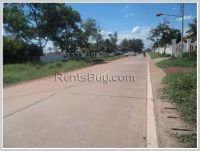 Vacant land by pave road at Nongnieng Village for sale