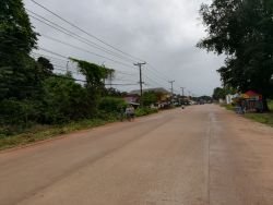 ID: 4176 - The large land next to main road in quiet area in Ban Somsaga for sale