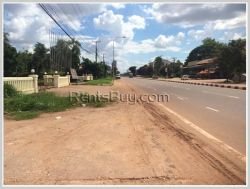 ID: 3316 - Vacant land near Kaison road for rent in Saythany district.