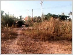 ID: 3442 - Nice vacant land for sale near National University of Lao.