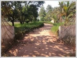ID: 4273 - Vacant Shady land with pretty house in Ban Oudomphon for sale