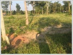 ID: 447 - Developed land in Dan Saang village / (close to Dongmakkai market) in new central of gover