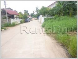 ID: 3287 - Vacant land near Vientiane International School next to concrete road for sale
