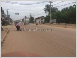 ID: 3393 - Vacant land near main road for sale in Sisattanak district