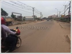 ID: 3393 - Vacant land near main road for sale in Sisattanak district