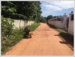 ID: 3371 - Vacant land near Mekong river for sale in Sisattanak district