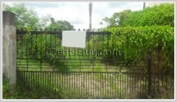 ID: 645 - Vacant land near main road for sale in Sisattanak district