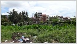ID: 3734 - Muddy Diamond Land, next to Kuadin Market behind Vientiane Center and door's step of Morn