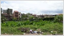 ID: 3734 - Muddy Diamond Land, next to Kuadin Market behind Vientiane Center and door's step of Morn