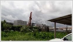 ID: 3734 - Muddy Diamond Land, next to Kuadin Market behind Vientiane Center and door's step of Morn