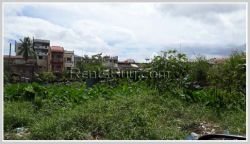 ID: 3734 - Muddy Diamond Land, next to Kuadin Market behind Vientiane Center and door's step of Morn