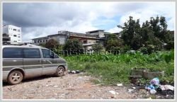 ID: 3734 - Muddy Diamond Land, next to Kuadin Market behind Vientiane Center and door's step of Morn