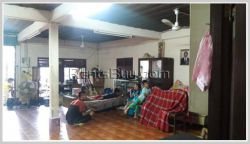 ID: 4001 - Vacant land with Lao Classic House for sale in Diplomatic Area