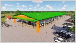 ID: 4197 - New market space in Ban Salakham for rent close to Lao Brewery Company