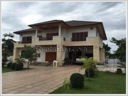 ID: 3859 - The luxury house with large yard near Khamsavath Market for rent
