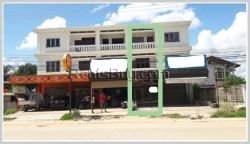 ID: 3796 - Nice shop house next to concrete road for r ent