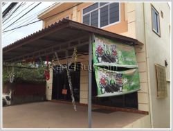 ID: 1960 - Shop house by pave road for rent in Sisattanak district