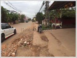ID: 1960 - Shop house by pave road for rent in Sisattanak district