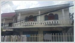 ID: 1205 - Shophouse near Vientiane College for rent