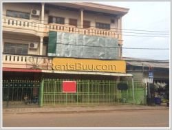 ID: 3664- Shop house in neighborhood of Patouxay for rent