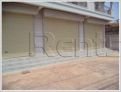ID: 874 - New shop house near main road for rent in Saysettha district