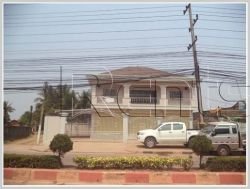 ID: 874 - New shop house near main road for rent in Saysettha district