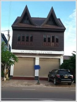 ID: 3268 -Lao style house for rent near Thadluang temple