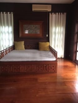 ID: 4600-The beautiful house with swimming pool near Kiettisack International School for rent