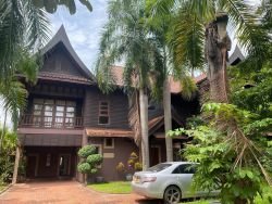 ID: 4600-The beautiful house with swimming pool near Kiettisack International School for rent