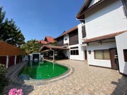 ID: 4600-The beautiful house with swimming pool near Kiettisack International School for rent