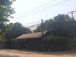 ID: 4418 - Large shady garden house near Lao Indochina Tower for rent, good for residential or home