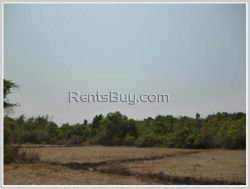 ID: 3148 - Pristine land 2,5 km from the main road for sale in Saythany District. $4/sqm