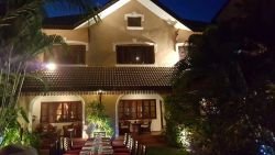 ID: 4494- The Beautiful colonial villa with nice garden by main road of km3 road for sale